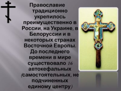 В чем отличие христианства и православия