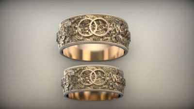 Как правильно носить венчальные кольца