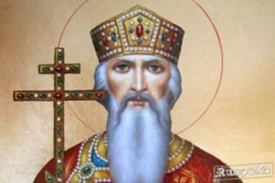 В каком городе крестился князь Владимир Святославич